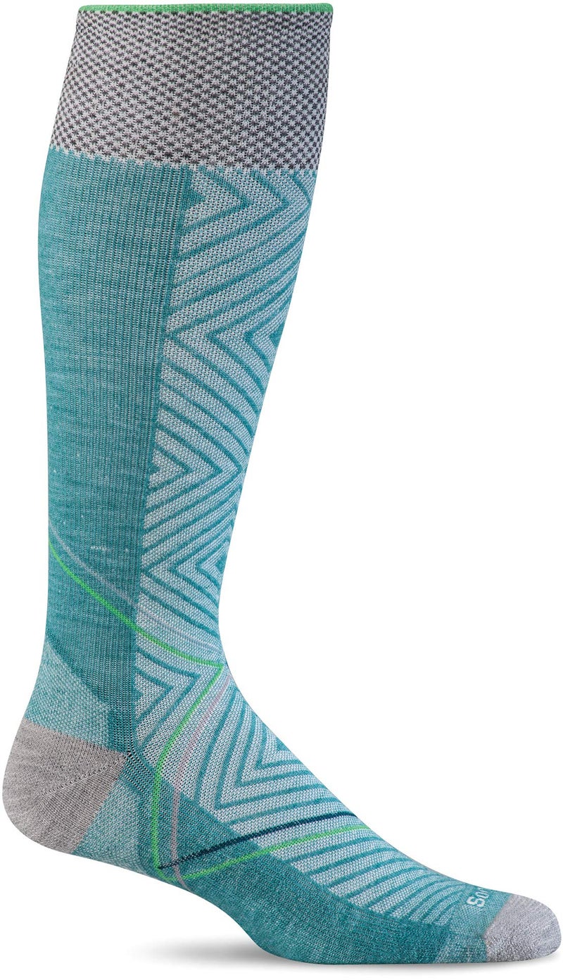 Sockwell جوارب سوكويل النسائية بضغط متدرج قوي حتى الركبة، معدن - م/ل - Image 1